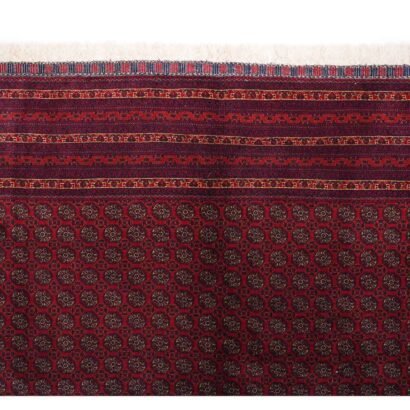 Large Red Rug Hand-Knotted Traditional Hocarusnai 9.6x6.4 ft - Rugs 1