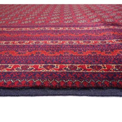 Large Red Rug Hand-Knotted Traditional Hocarusnai 9.6x6.4 ft - Rugs 1