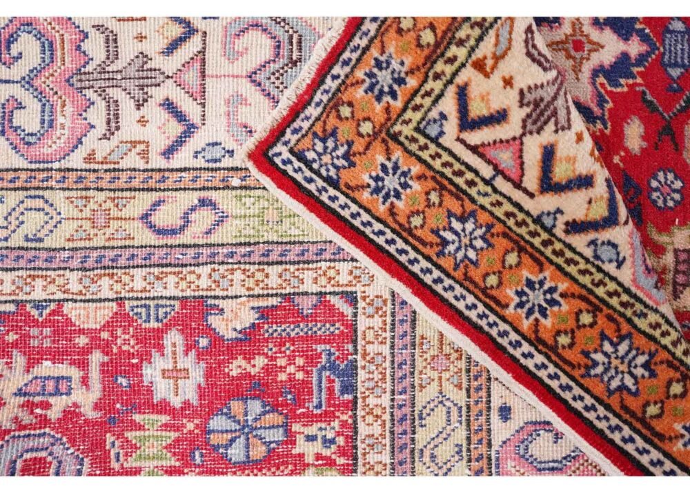 Large Red Rugs for Living Room 9.2x6.6 ft Traditional Kayseri - Rugs 1