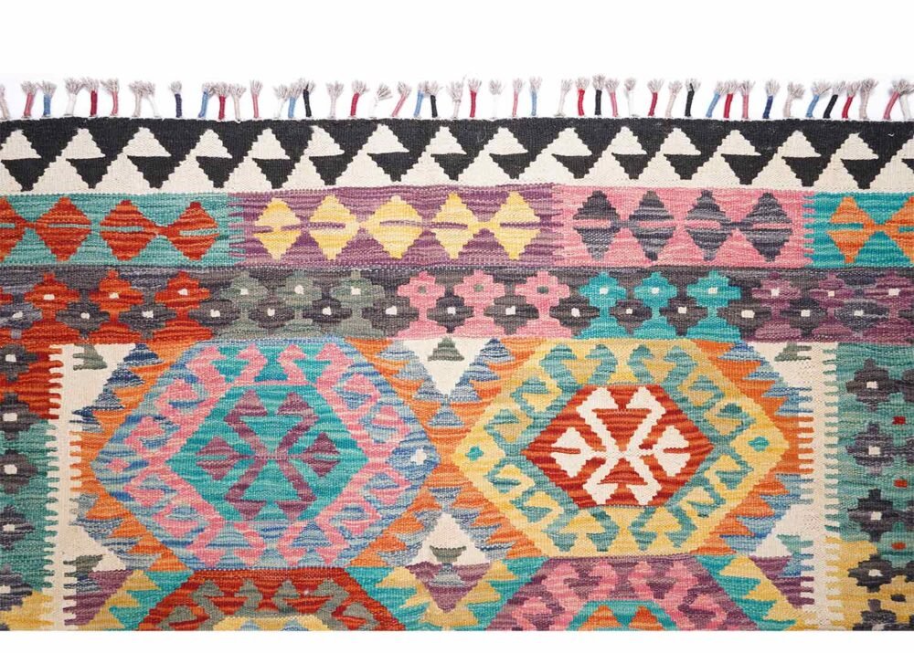 Limited Edition - Handwoven Kilim Indoor Outdoor Rug 8x5.7 ft