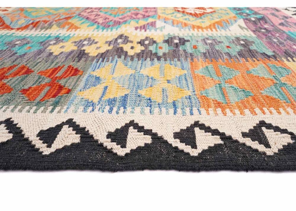 Limited Edition - Handwoven Kilim Indoor Outdoor Rug 8x5.7 ft