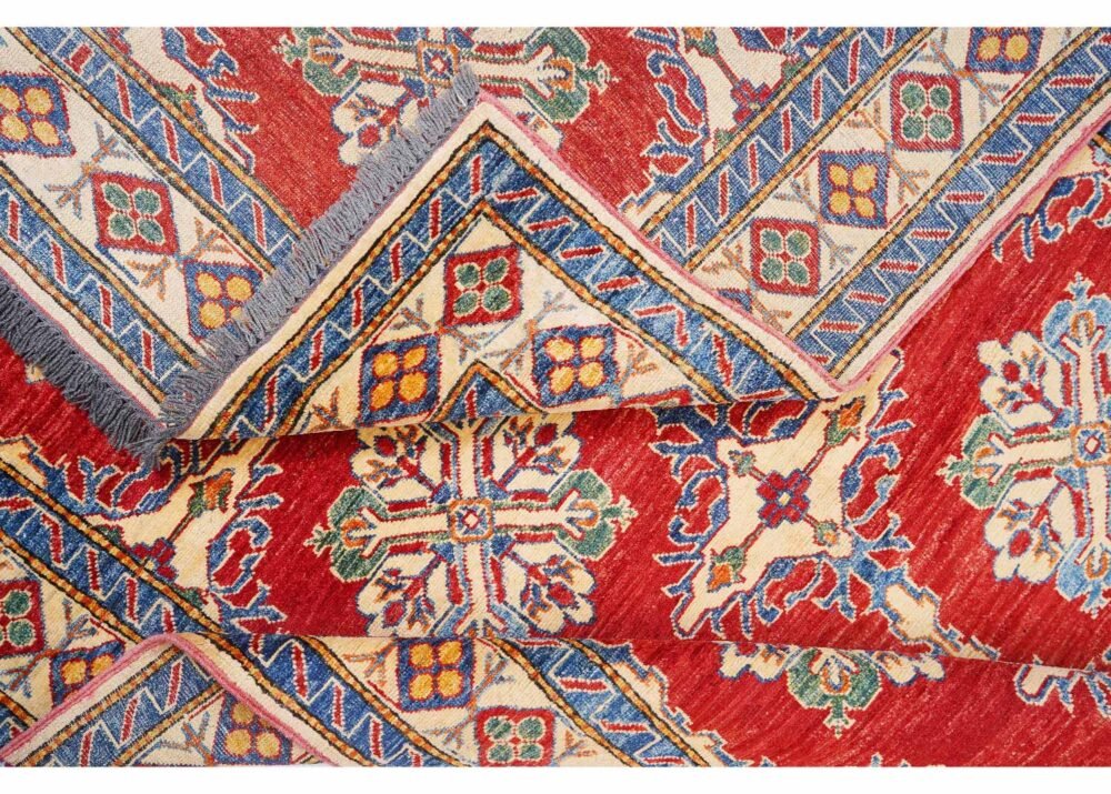 Luxurious Sherwan Hand-Knotted with Wool 7x4 Rug - Traditional