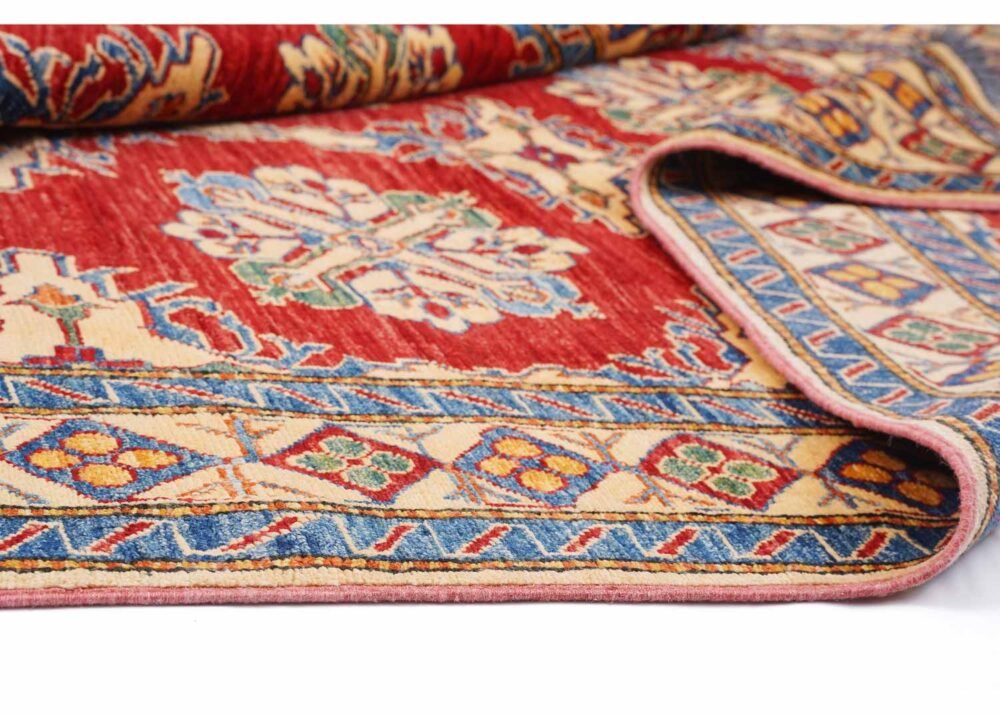 Luxurious Sherwan Hand-Knotted with Wool 7x4 Rug - Traditional