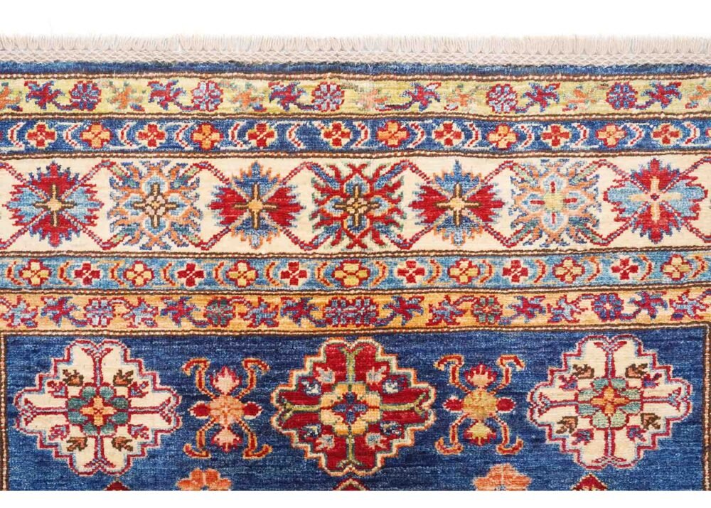 Luxury Sherwan Traditional Rug Living Room 6.6x4.8 ft Wool-Cotton