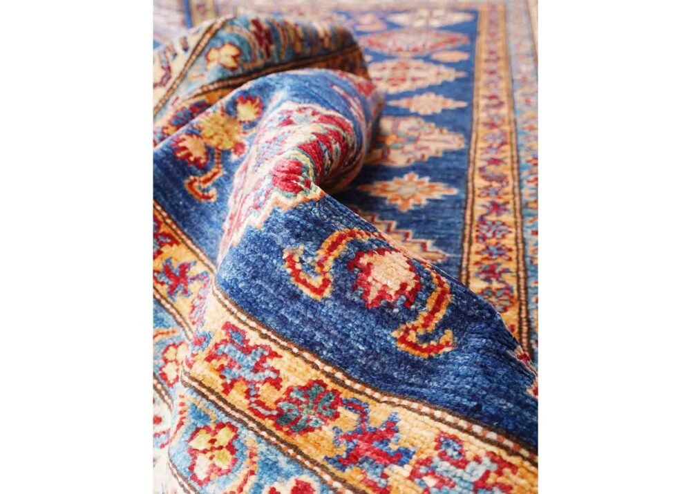 Luxury Sherwan Traditional Rug Living Room 6.6x4.8 ft Wool-Cotton