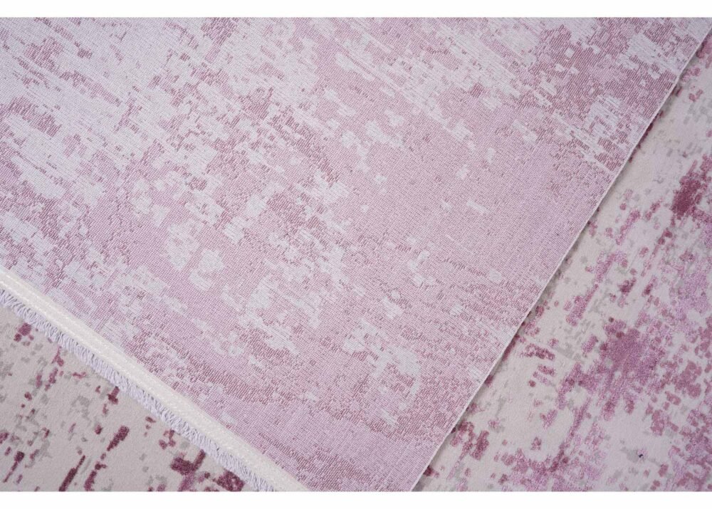 Modern Carpets for Living Room Abstract Pattern Beige-Purple 9.5x6.5