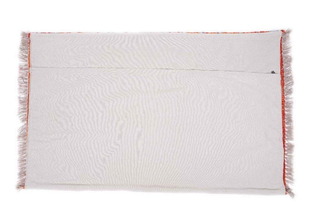 Multicolor Pillow Cover for Couch and Bed - Handwoven Kilim Style - Rugs 1