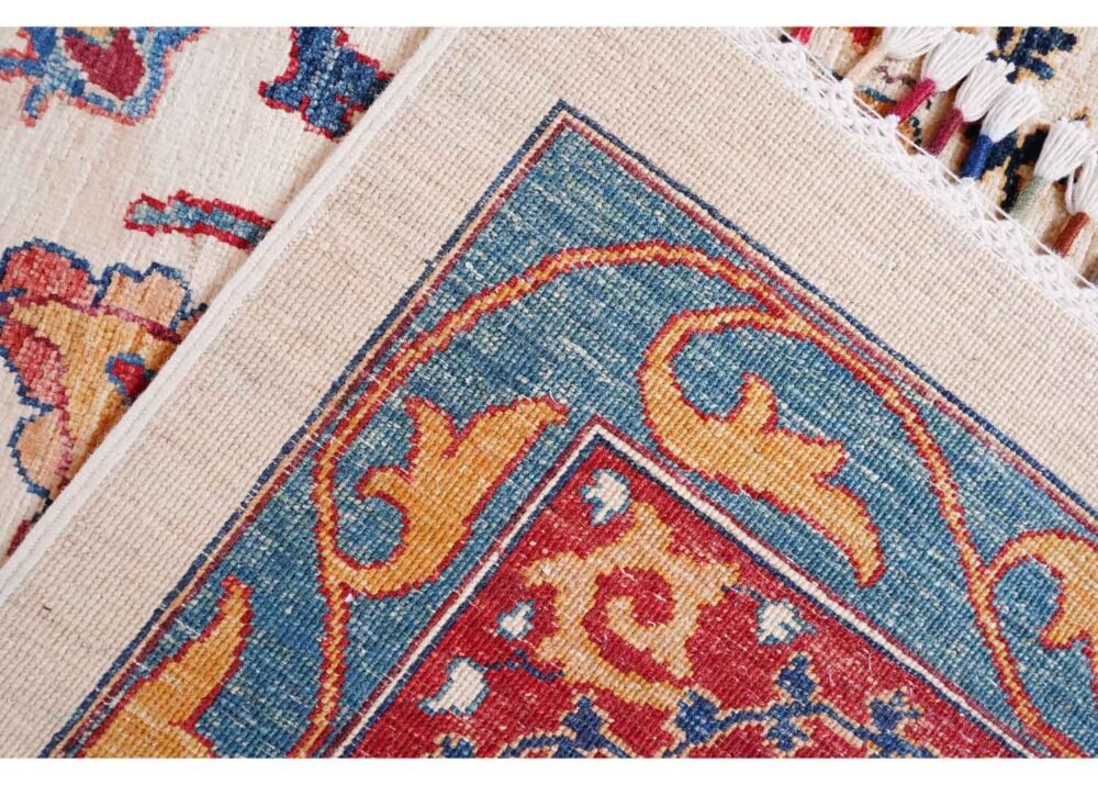 Oriental Pattern Red and Beige Rug 11.9x8.8 ft Traditional Sultani - Rugs 1