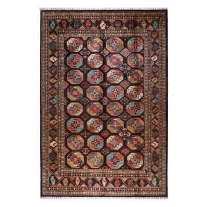 Premium Sultani Traditional Multi Colour Rug 10x6.9 ft Hand-Knotted - Rugs 1