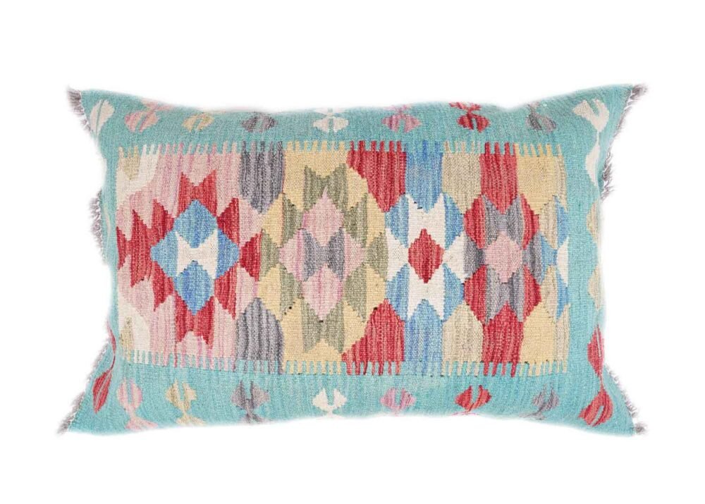 Set of 2 Bed-Sofa Pillow Covers - Handwoven Kilim Style - Rugs 1