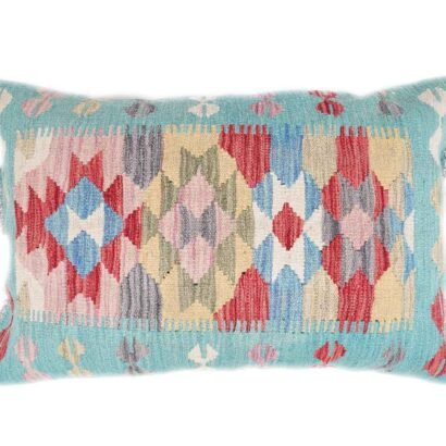 Set of 2 Bed-Sofa Pillow Covers - Handwoven Kilim Style - Rugs 1