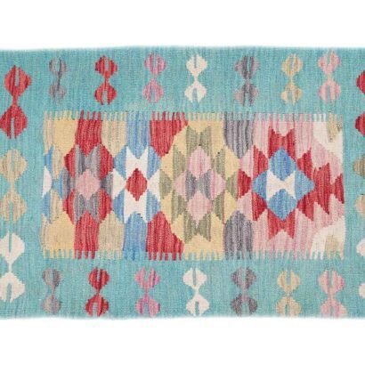 Set of 2 Bed-Sofa Pillow Covers - Handwoven Kilim Style - Rugs 1