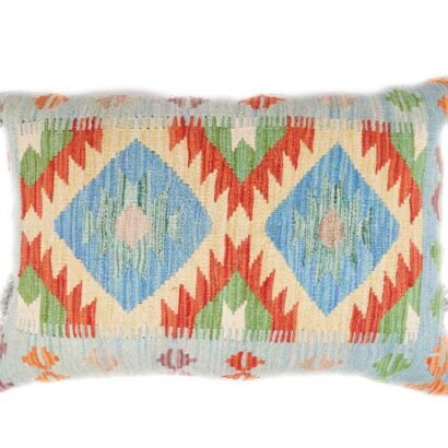 Set of 2 Bed-Sofa Pillow Covers - Handwoven Kilim Style - Rugs 1