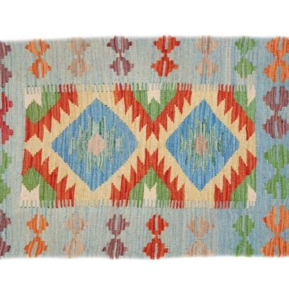 Set of 2 Bed-Sofa Pillow Covers - Handwoven Kilim Style - Rugs 1