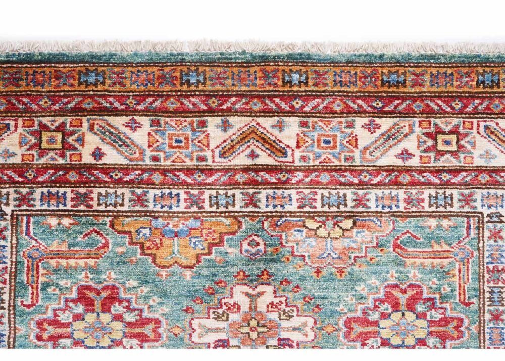 Sherwan Pictorial Rug - Hand-Knotted 5x4 ft Traditional