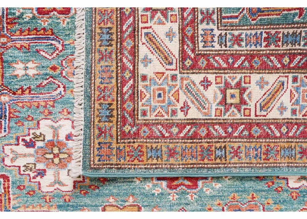 Sherwan Pictorial Rug - Hand-Knotted 5x4 ft Traditional