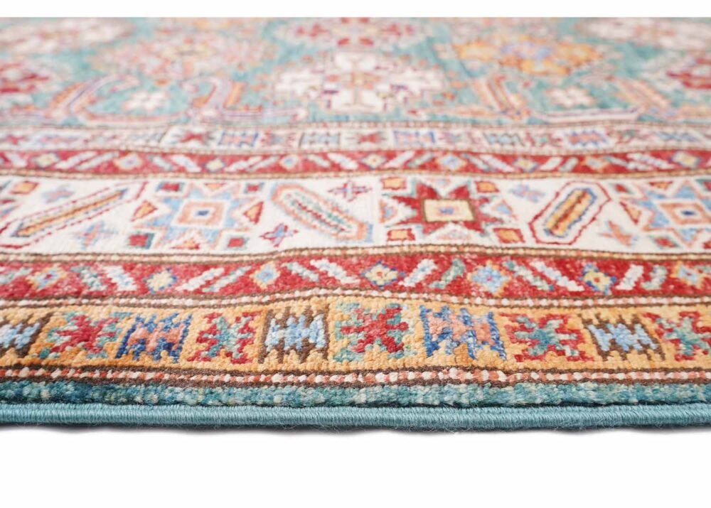 Sherwan Pictorial Rug - Hand-Knotted 5x4 ft Traditional