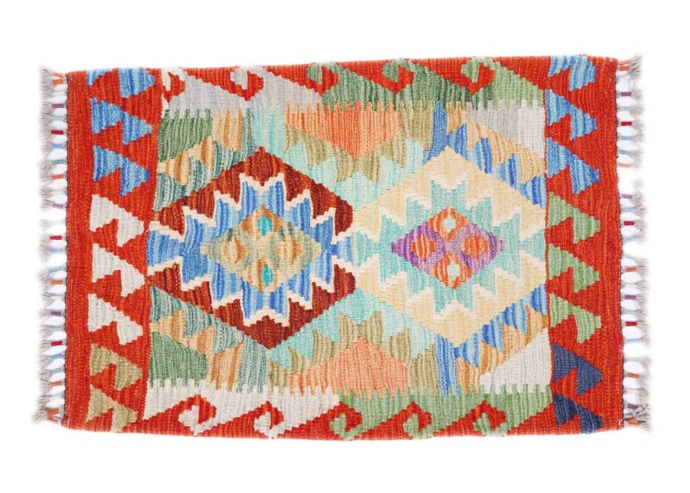 Throw Pillow Cover Handwoven with Wool 59x87 cm - Rugs 1