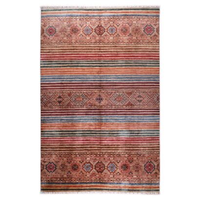 Traditional Horgin Machine Washable Rugs 10x6.8 ft Hand-Knotted - Rugs 1