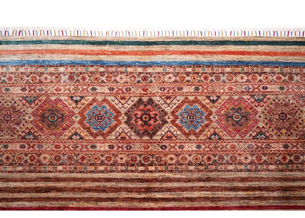 Traditional Horgin Machine Washable Rugs 10x6.8 ft Hand-Knotted - Rugs 1