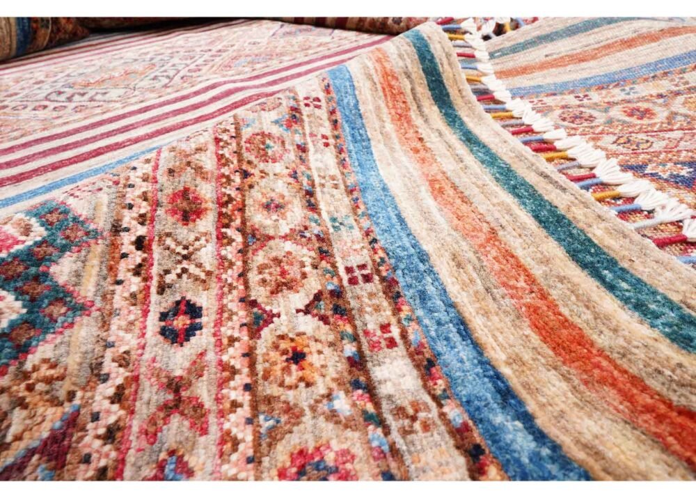Traditional Horgin Machine Washable Rugs 10x6.8 ft Hand-Knotted - Rugs 1