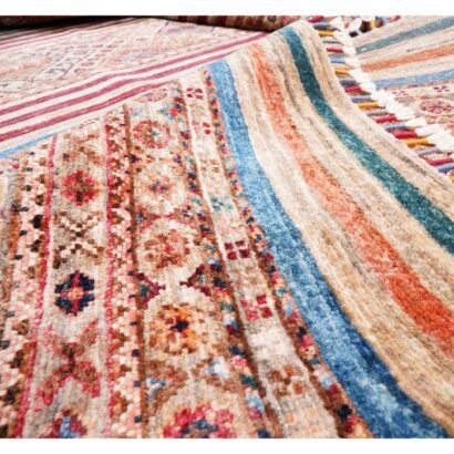 Traditional Horgin Machine Washable Rugs 10x6.8 ft Hand-Knotted - Rugs 1