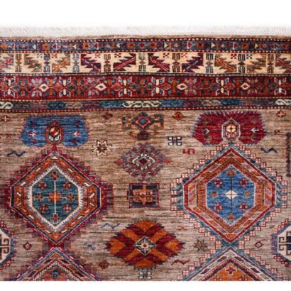 Traditional Sirvan Hand Knotted Area Rugs 10x6 ft Brown-Red - Rugs 1