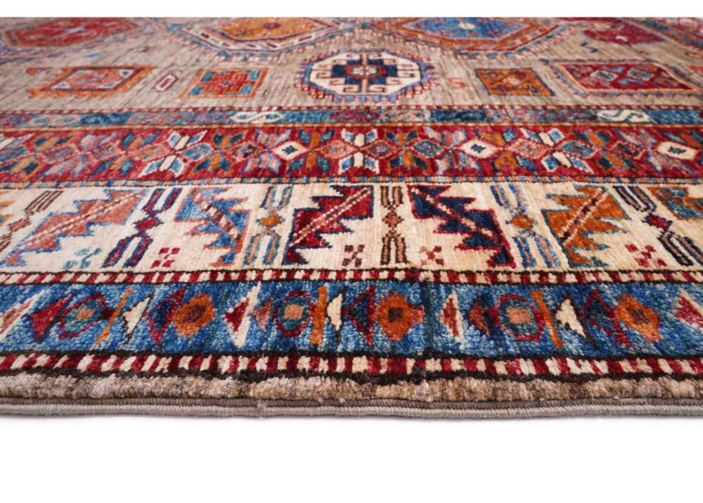 Traditional Sirvan Hand Knotted Area Rugs 10x6 ft Brown-Red - Rugs 1