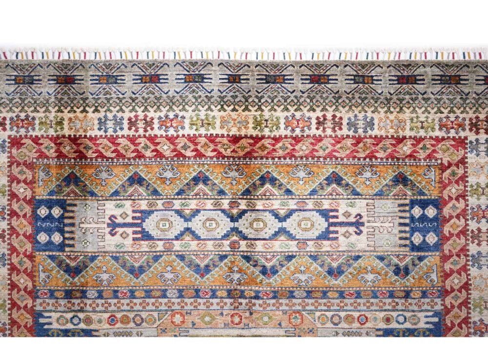 Traditional Sultani 10x7 Rug Hand-Knotted Grey Oriental Pattern - Rugs 1