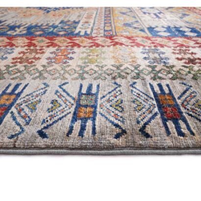 Traditional Sultani 10x7 Rug Hand-Knotted Grey Oriental Pattern - Rugs 1