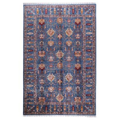 Traditional Sultani Extra Large Blue Rug Oriental 9.8x6.6 ft - Rugs 1