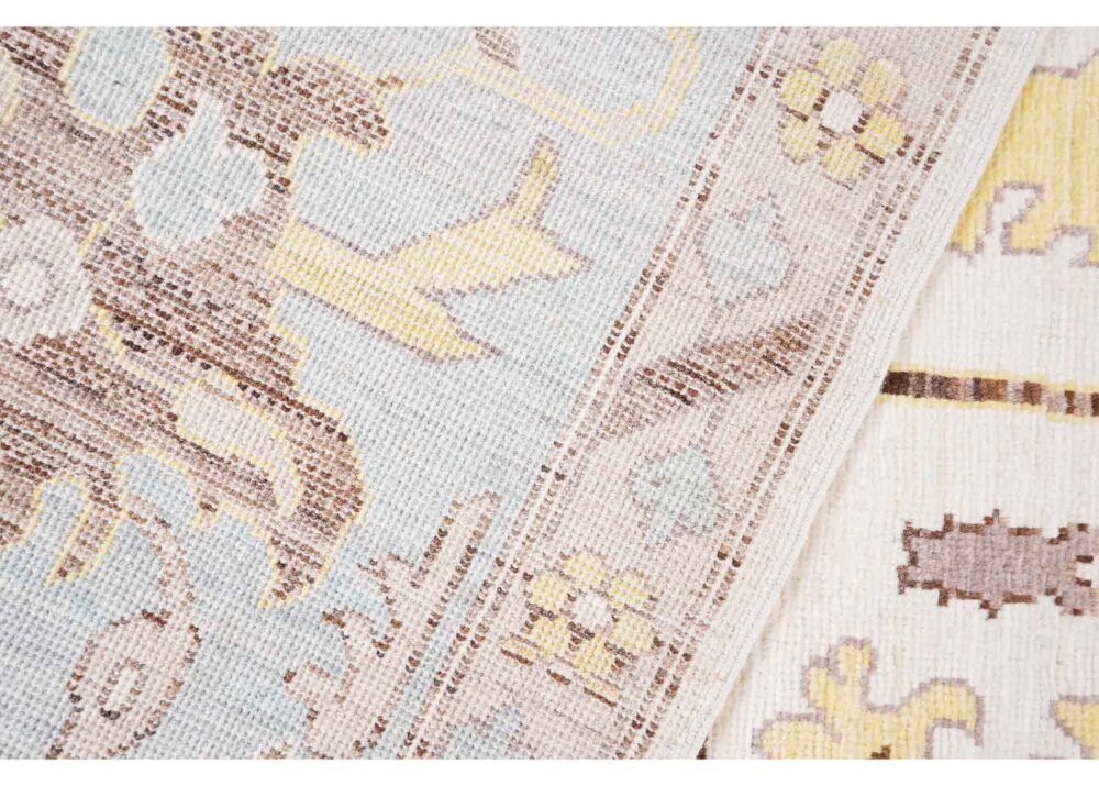 Traditional Usak Oriental Area Rugs 9.7x8.2 ft Hand-Knotted - Rugs 1