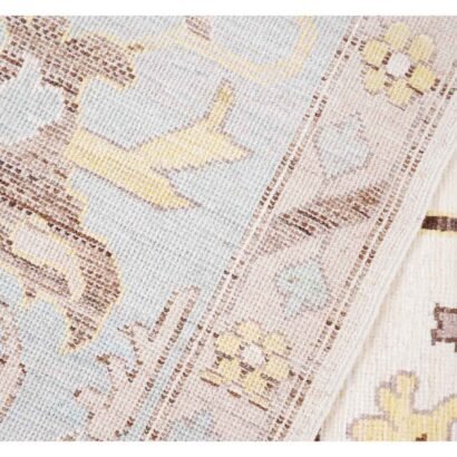 Traditional Usak Oriental Area Rugs 9.7x8.2 ft Hand-Knotted - Rugs 1