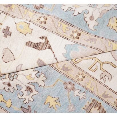 Traditional Usak Oriental Area Rugs 9.7x8.2 ft Hand-Knotted - Rugs 1