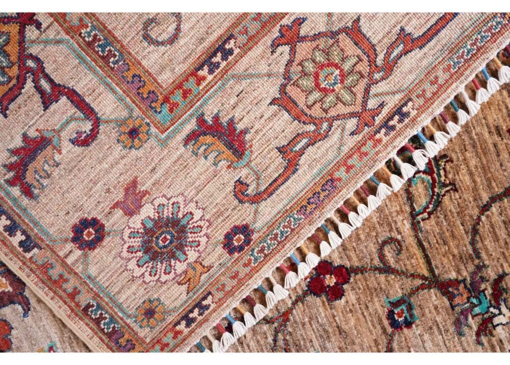 Traditional Wool Oriental Rugs Hand-Knotted Sultani 9.9x6.8 ft - Rugs 1