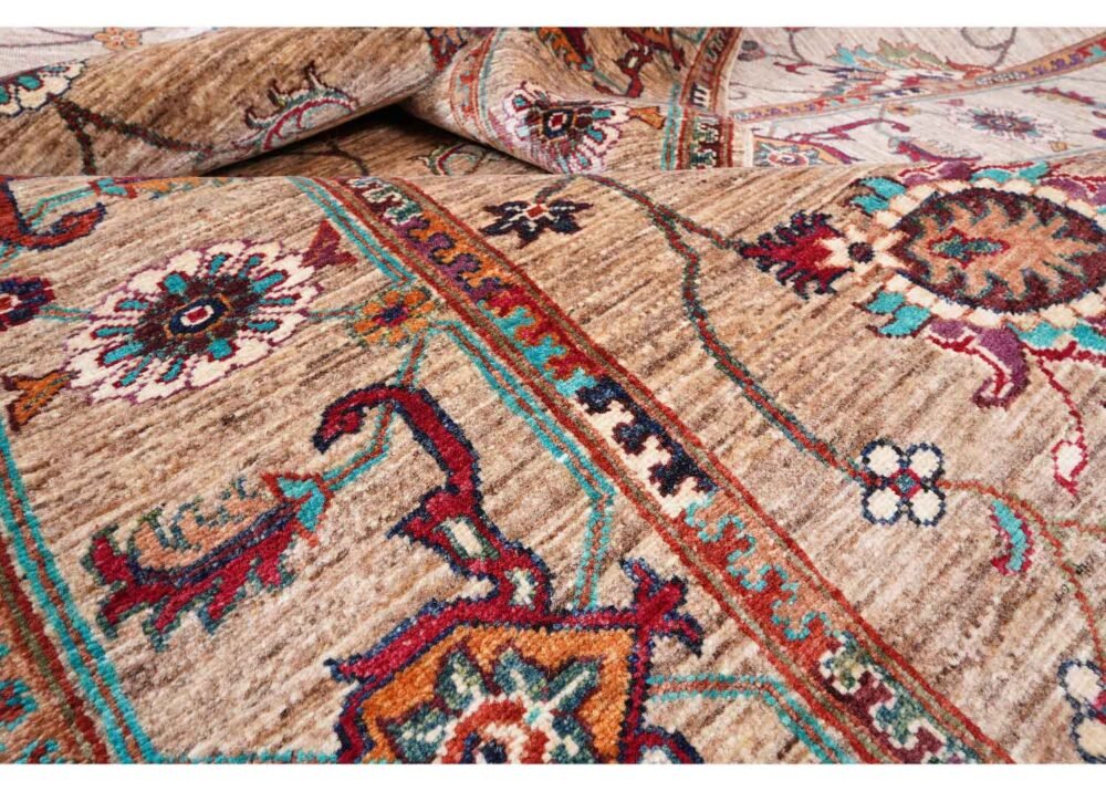 Traditional Wool Oriental Rugs Hand-Knotted Sultani 9.9x6.8 ft - Rugs 1