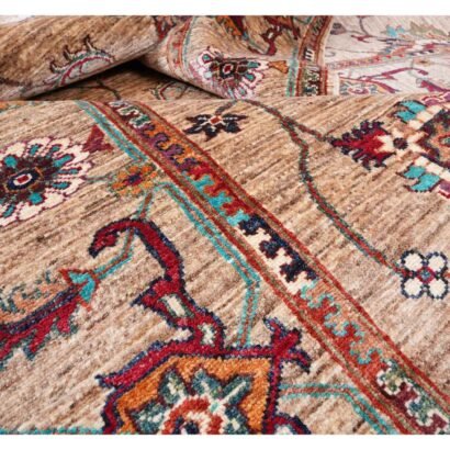 Traditional Wool Oriental Rugs Hand-Knotted Sultani 9.9x6.8 ft - Rugs 1