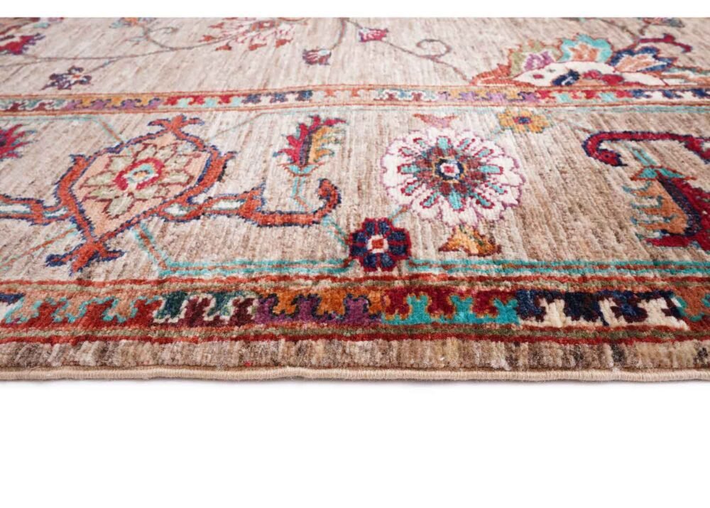 Traditional Wool Oriental Rugs Hand-Knotted Sultani 9.9x6.8 ft - Rugs 1