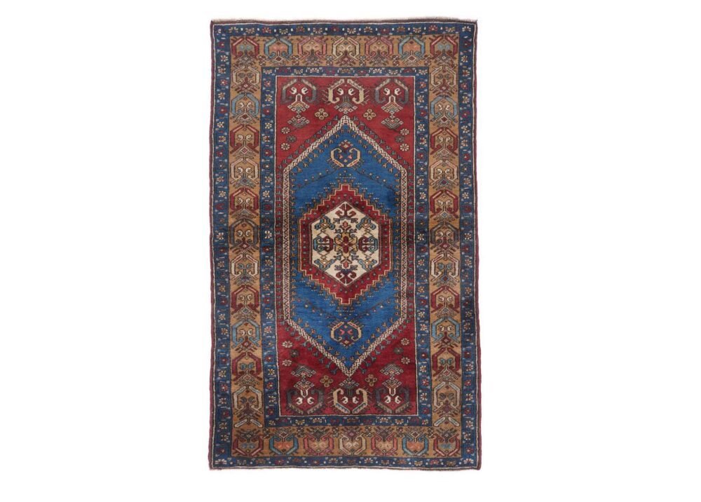 Traditional YahYali Wool Rugs for Sale - Hand-Knotted 3.3x5.5 ft - Rug 1