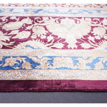 Bamboo Silk Floral Area Rugs 6.5x9.8 ft Large Medallion - Rugs 1