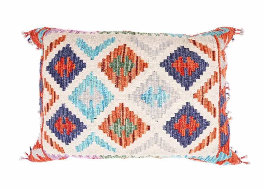 Different Size Pillows Colorful Kilim 4 Sizes Available