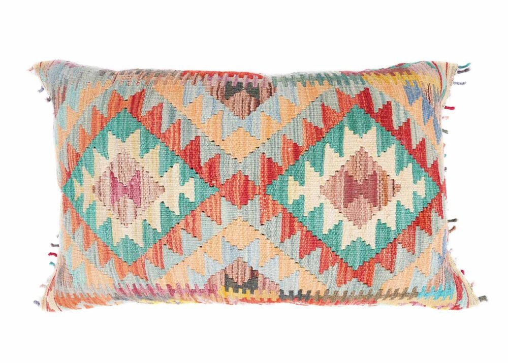 Different Size Pillows Colorful Kilim 4 Sizes Available