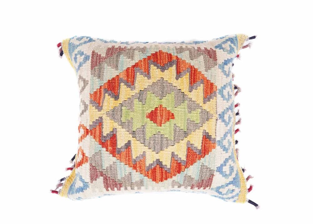 Different Size Pillows Colorful Kilim 4 Sizes Available