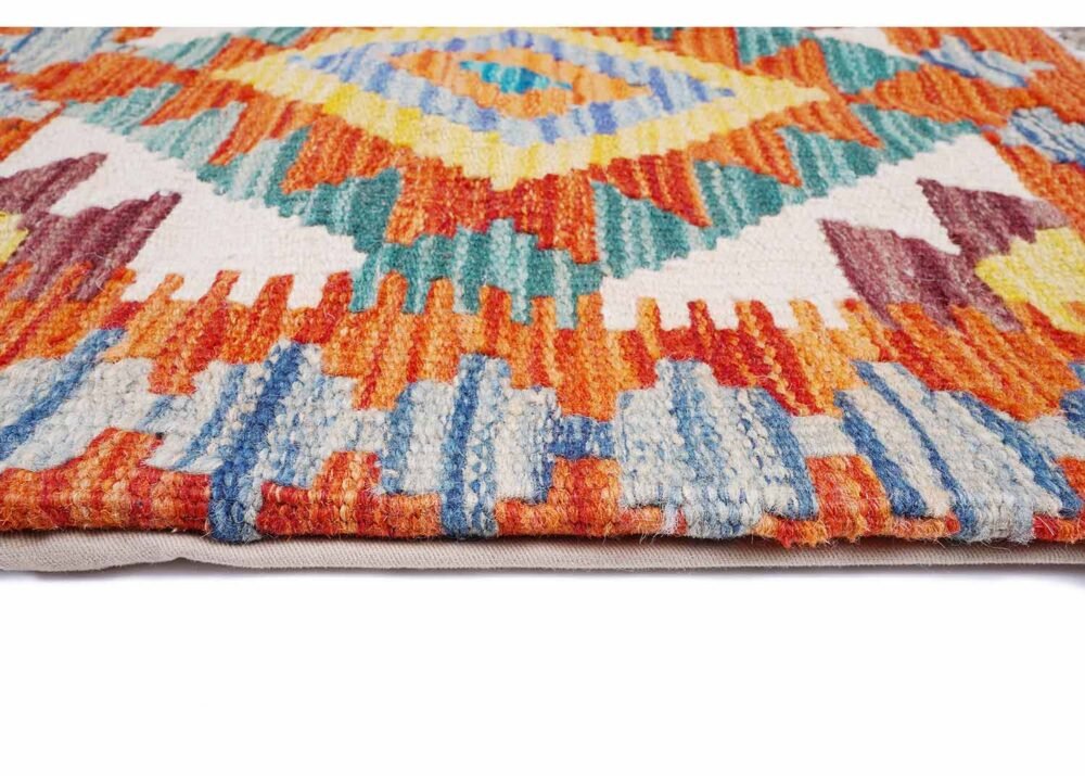 Fall Pillow Covers Kilim Cushion Handwoven 1.48x1.64 ft