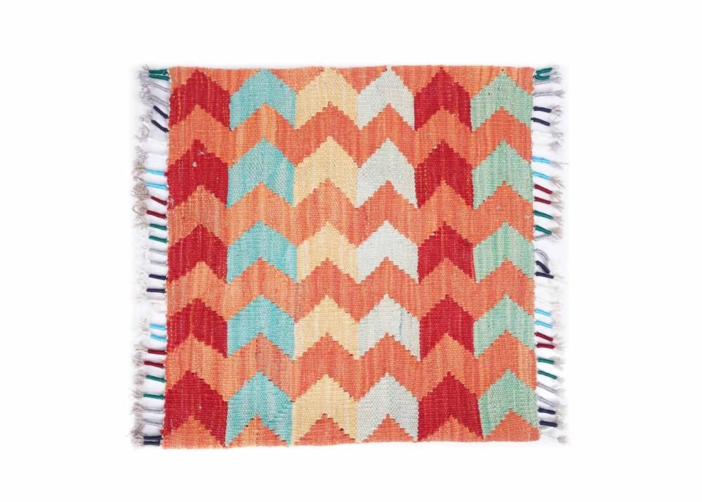 Handwoven Scandinavian Geometric Cushion Pillow 1.5x1.5 ft