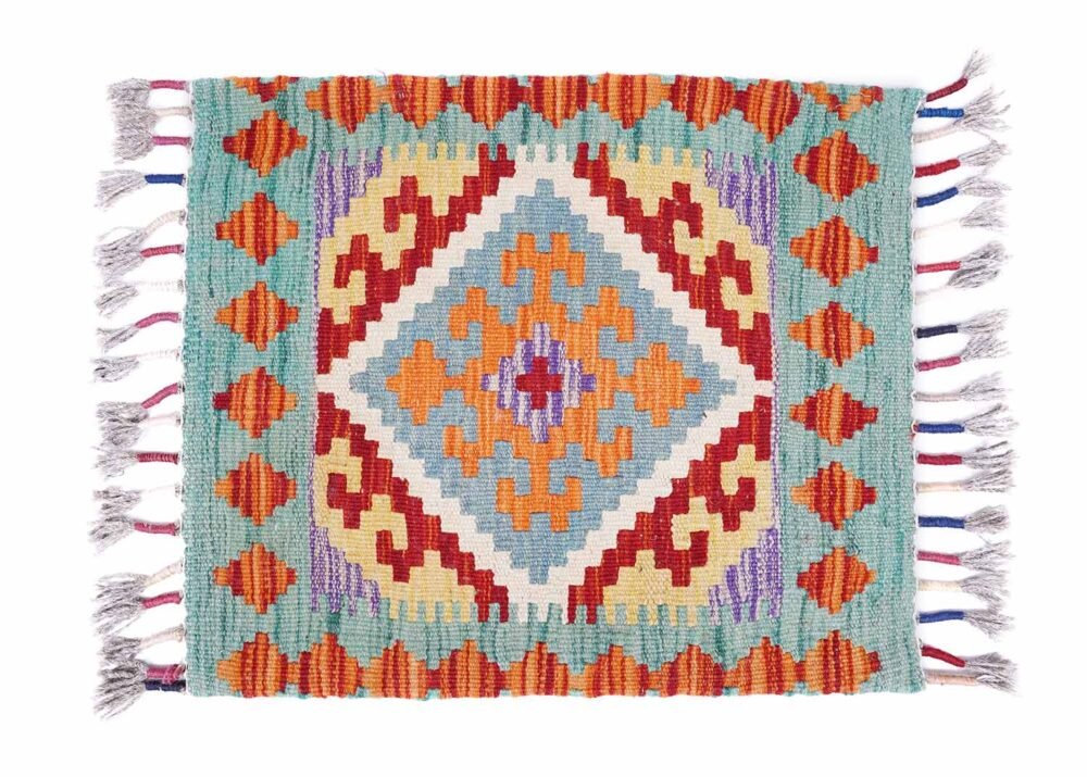 Kilim Cushion Multi Colored Couch Pillows 1.44x1.71 ft