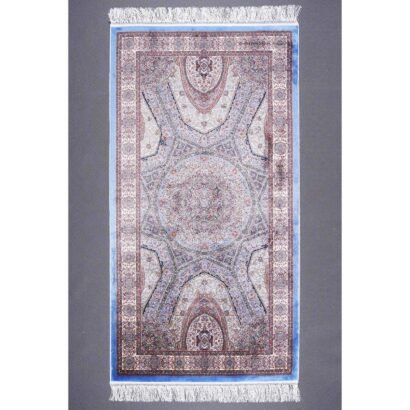 Medallion Small Rugs for Living Room 2.6x4.9 ft Bamboo Silk - Rugs 1