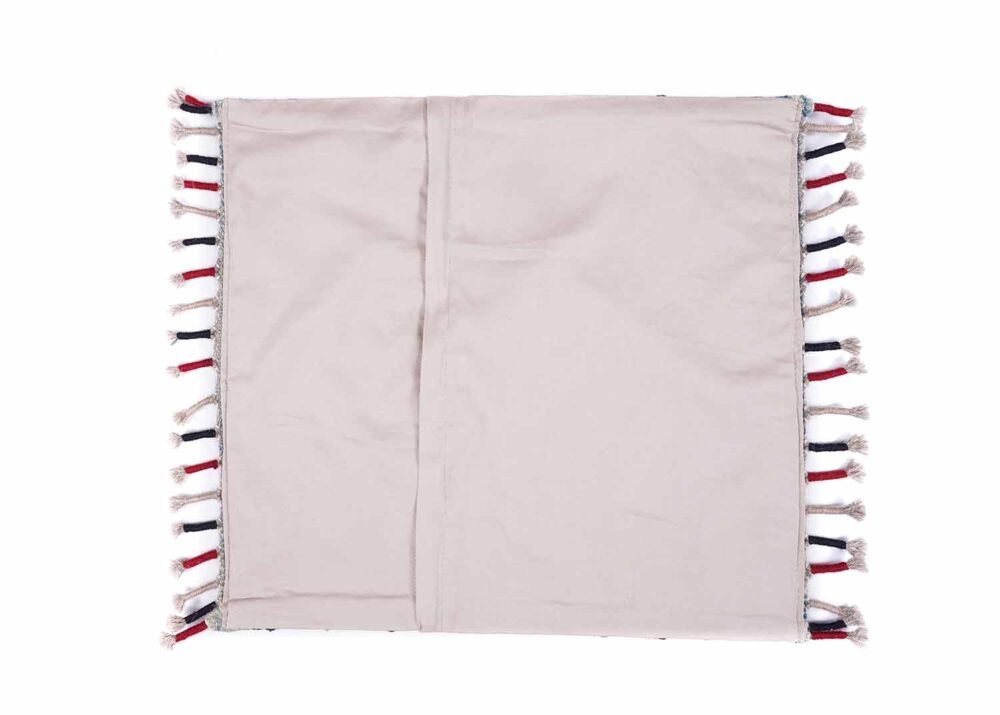 Multi Colored Outdoor Pillows 1.48x1.64 ft Kilim Cushion