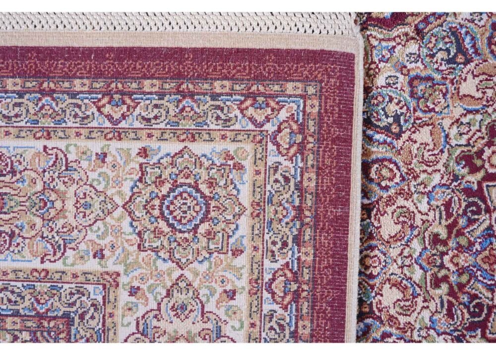 Oriental Silk Rug 5.9x3.9 ft Medallion Bamboo - Rugs 1