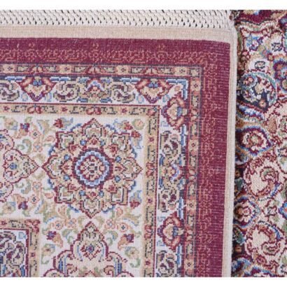 Oriental Silk Rug 5.9x3.9 ft Medallion Bamboo - Rugs 1
